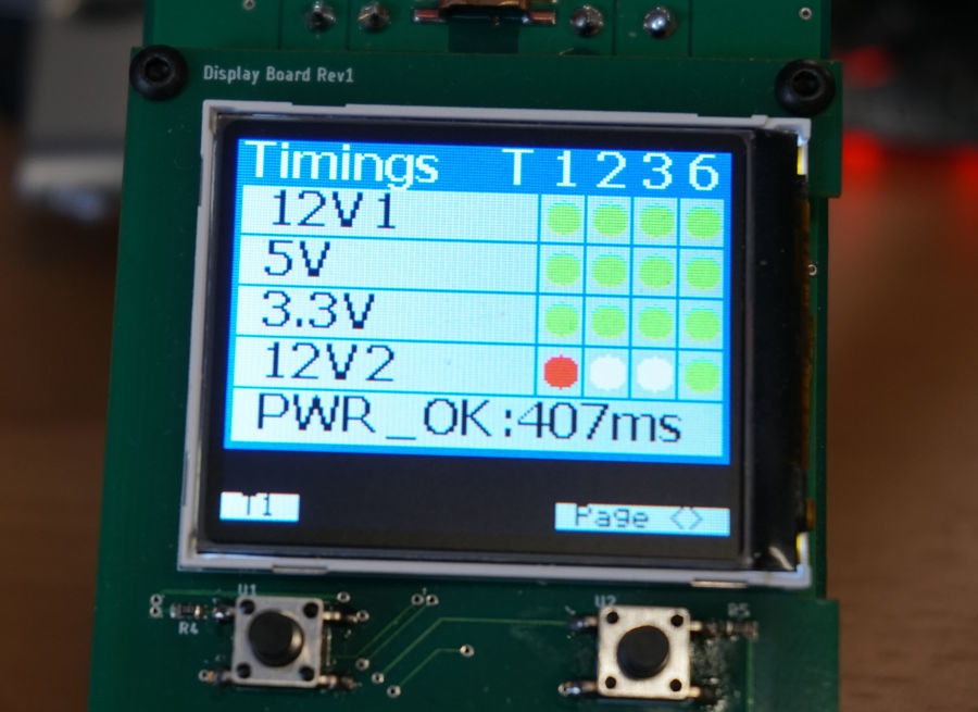 PSU Tester Timing measurements